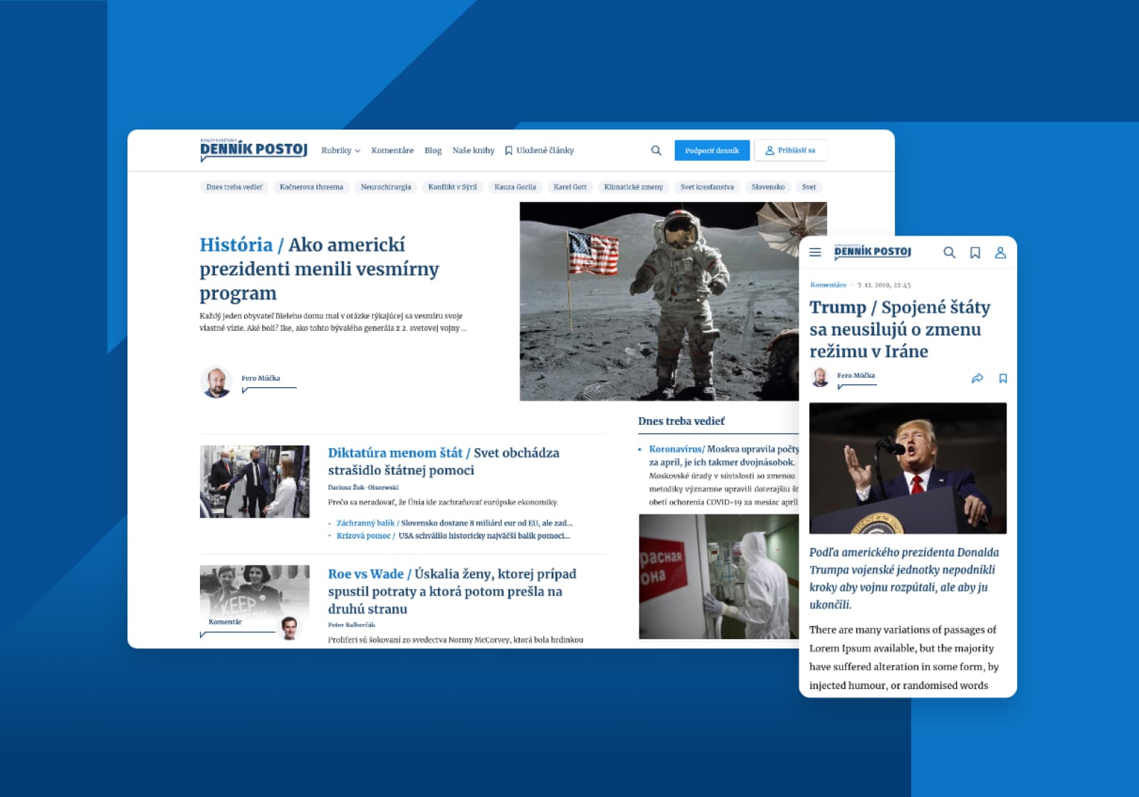 Streamlining website experience to increase readership and donations