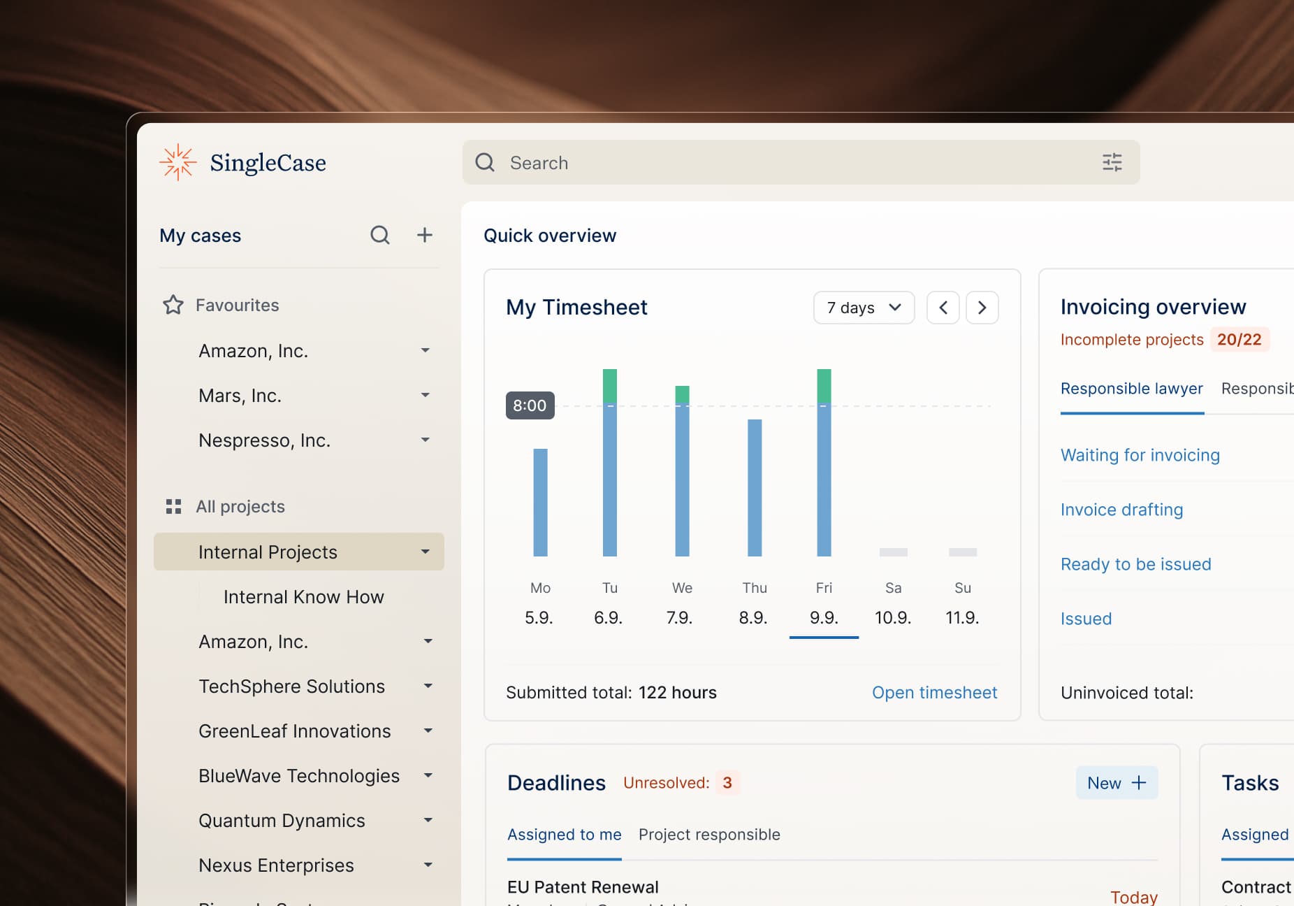 Repositioning a brand and a website for a legal tech platform to increase lead generation