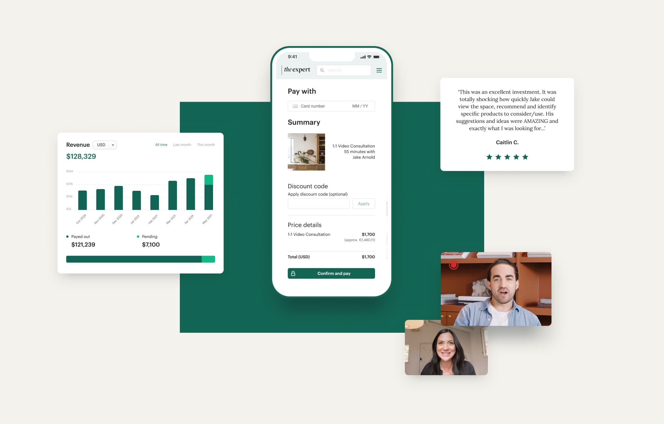 The Expert About page showcasing brand story and team credibility